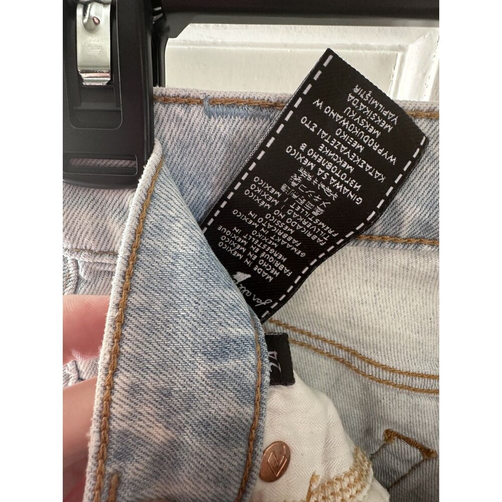 7 For All Mankind Womens Jeans Size 24 Light Wash Super Soft Denim - Picture 4 of 5